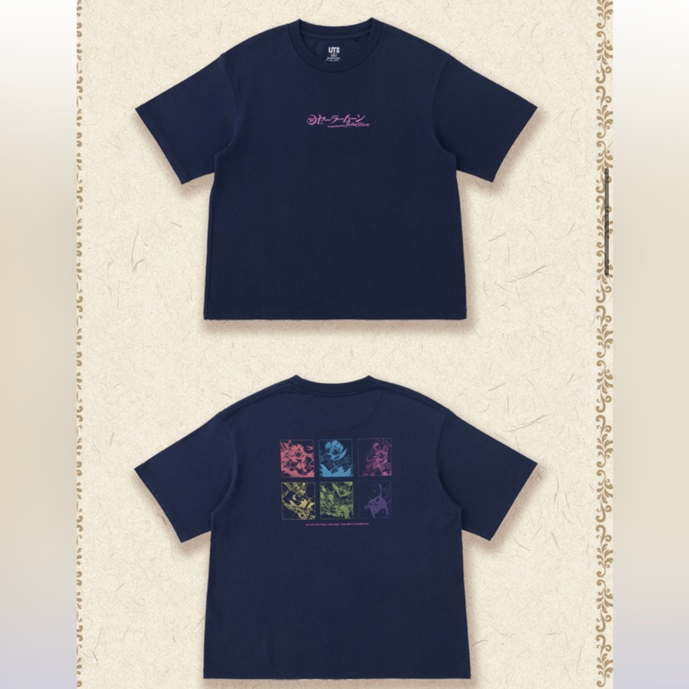 Uniqlo sailor moon graphic tee